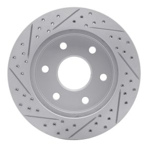 Cadillac Escalade ESV Brake Rotor (1) - Front Left - DFC - Drilled & Slotted Geoperformance - `99-`08 Cadillac Escalade ESV Brake Rotor (1) - Front Left - DFC - Drilled & Slotted Geoperformance - `99-`08