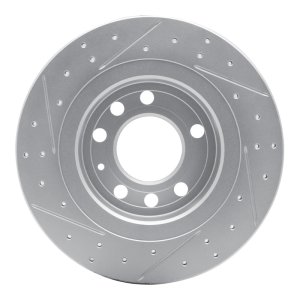 Pontiac Solstice Brake Rotor (1) - Rear Right - DFC - Drilled & Slotted Geoperformance - `06-`10