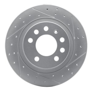 Pontiac Solstice Brake Rotor (1) - Rear Right - DFC - Drilled & Slotted Geoperformance - `06-`10