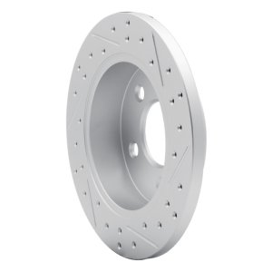 Ford Mustang Brake Rotor (1) - Rear Left - DFC - Geoperformance Drilled & Slotted - `94-`04 Ford Mustang Brake Rotor (1) - Rear Left - DFC - Geoperformance Drilled & Slotted - `94-`04