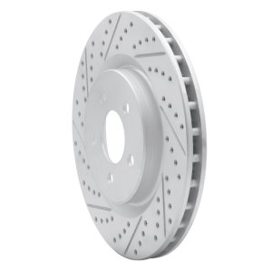 Ford Mustang Brake Rotor (1) - Front Left - DFC - Geoperformance Drilled & Slotted - `94-`04 Ford Mustang Brake Rotor (1) - Front Left - DFC - Geoperformance Drilled & Slotted - `94-`04