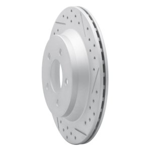 Ford Mustang Brake Rotor (1) - Rear Right - DFC - Drilled & Slotted Geoperformance - `94-`04 Ford Mustang Brake Rotor (1) - Rear Right - DFC - Drilled & Slotted Geoperformance - `94-`04