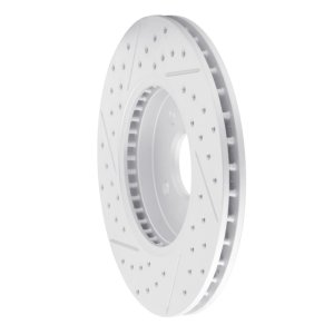 Ford Focus Brake Rotor (1) - Front Right - DFC - Geoperformance + Drilled & Slotted - `02-`04