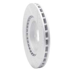 Ford Mustang Brake Rotor (1) - Front Left - DFC - Drilled & Slotted Geoperformance - `07-`14 Ford Mustang Brake Rotor (1) - Front Left - DFC - Drilled & Slotted Geoperformance - `07-`14