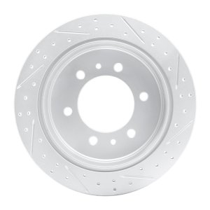 Ford Transit-350 Brake Rotor (1) - Rear Left - DFC - Drilled & Slotted Geoperformance - `15-`26 Ford Transit-350 Brake Rotor (1) - Rear Left - DFC - Drilled & Slotted Geoperformance - `15-`26