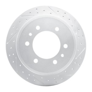 Ford Transit-250 Brake Rotor (1) - Rear Right - DFC - Drilled & Slotted Geoperformance - `15-`26 Ford Transit-250 Brake Rotor (1) - Rear Right - DFC - Drilled & Slotted Geoperformance - `15-`26
