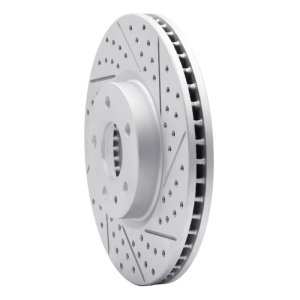 Ford Special Service Police Sedan Brake Rotor (1) - Front Right - DFC - Geoperformance Rotor - Drilled & Slotted - `13-`20 Ford Special Service Police Sedan Brake Rotor (1) - Front Right - DFC - Geoperformance Rotor - Drilled & Slotted - `13-`20