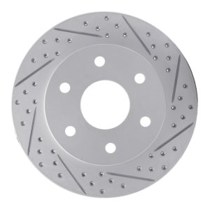 Ford Transit-350 Brake Rotor (1) - Front Right - DFC - Drilled & Slotted Geoperformance - `20-`26 Ford Transit-350 Brake Rotor (1) - Front Right - DFC - Drilled & Slotted Geoperformance - `20-`26