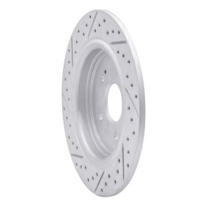 Acura Adx Brake Rotor (1) - Rear Right - DFC - Geoperformance Drilled & Slotted - `15-`26