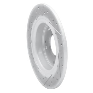 Honda Civic Brake Rotor (1) - Rear Right - DFC - Drilled & Slotted Geoperformance - `16-`25