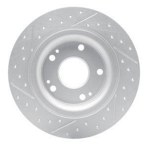 Honda Civic Brake Rotor (1) - Rear Right - DFC - Drilled & Slotted Geoperformance - `17-`20 Honda Civic Brake Rotor (1) - Rear Right - DFC - Drilled & Slotted Geoperformance - `17-`20