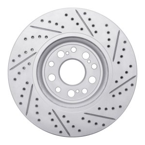 Honda Clarity Brake Rotor (1) - Front Left - DFC - Drilled & Slotted Geoperformance - `17-`21 Honda Clarity Brake Rotor (1) - Front Left - DFC - Drilled & Slotted Geoperformance - `17-`21