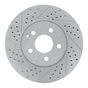 Mercedes-Benz E320 Brake Rotor (1) - Front Left - DFC - Geoperformance, Drilled & Slotted - `03-`09 Mercedes-Benz E320 Brake Rotor (1) - Front Left - DFC - Geoperformance, Drilled & Slotted - `03-`09