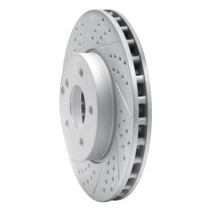 Mercedes-Benz E320 Brake Rotor (1) - Front Left - DFC - Geoperformance, Drilled & Slotted - `03-`09 Mercedes-Benz E320 Brake Rotor (1) - Front Left - DFC - Geoperformance, Drilled & Slotted - `03-`09