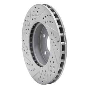 Mercedes-Benz E350 Brake Rotor (1) - Front Right - DFC - Drilled & Slotted Geoperformance - `03-`09 Mercedes-Benz E350 Brake Rotor (1) - Front Right - DFC - Drilled & Slotted Geoperformance - `03-`09