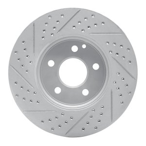 Mercedes-Benz E350 Brake Rotor (1) - Front Right - DFC - Drilled & Slotted Geoperformance - `03-`09 Mercedes-Benz E350 Brake Rotor (1) - Front Right - DFC - Drilled & Slotted Geoperformance - `03-`09