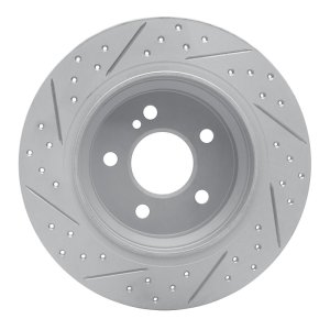 Mercedes-Benz E500 Brake Rotor (1) - Rear Right - DFC - Drilled & Slotted Geoperformance - `03-`16 Mercedes-Benz E500 Brake Rotor (1) - Rear Right - DFC - Drilled & Slotted Geoperformance - `03-`16