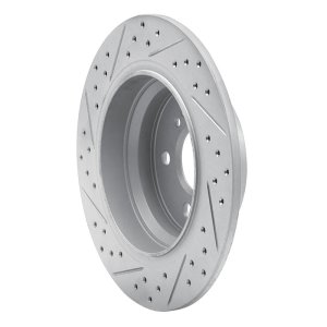 Mercedes-Benz E500 Brake Rotor (1) - Rear Right - DFC - Drilled & Slotted Geoperformance - `03-`16 Mercedes-Benz E500 Brake Rotor (1) - Rear Right - DFC - Drilled & Slotted Geoperformance - `03-`16