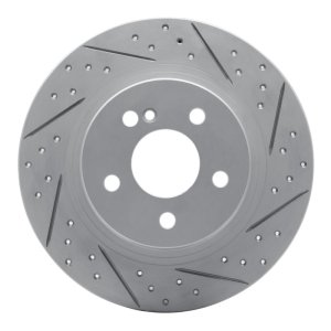 Mercedes-Benz C250 Brake Rotor (1) - Rear Right - DFC - Drilled & Slotted Geoperformance - `08-`15 Mercedes-Benz C250 Brake Rotor (1) - Rear Right - DFC - Drilled & Slotted Geoperformance - `08-`15