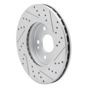 Mercedes-Benz B200 Brake Rotor (1) - Front Left - DFC - Drilled & Slotted Geoperformance - `06-`11 Mercedes-Benz B200 Brake Rotor (1) - Front Left - DFC - Drilled & Slotted Geoperformance - `06-`11