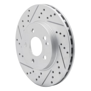 Mercedes-Benz B200 Brake Rotor (1) - Front Left - DFC - Drilled & Slotted Geoperformance - `06-`11 Mercedes-Benz B200 Brake Rotor (1) - Front Left - DFC - Drilled & Slotted Geoperformance - `06-`11