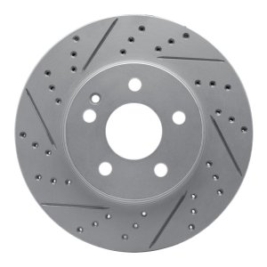 Mercedes-Benz B200 Brake Rotor (1) - Front Left - DFC - Drilled & Slotted Geoperformance - `06-`11 Mercedes-Benz B200 Brake Rotor (1) - Front Left - DFC - Drilled & Slotted Geoperformance - `06-`11