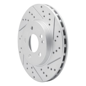 Mercedes-Benz B200 Brake Rotor (1) - Front Right - DFC - Drilled & Slotted Geoperformance - `06-`11 Mercedes-Benz B200 Brake Rotor (1) - Front Right - DFC - Drilled & Slotted Geoperformance - `06-`11