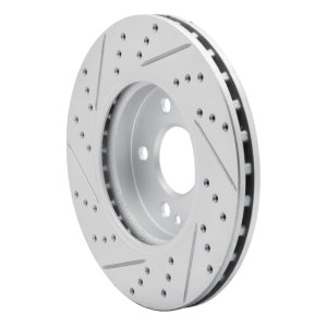 Mercedes-Benz B200 Brake Rotor (1) - Front Right - DFC - Drilled & Slotted Geoperformance - `06-`11 Mercedes-Benz B200 Brake Rotor (1) - Front Right - DFC - Drilled & Slotted Geoperformance - `06-`11