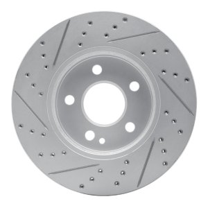 Mercedes-Benz B200 Brake Rotor (1) - Front Right - DFC - Drilled & Slotted Geoperformance - `06-`11 Mercedes-Benz B200 Brake Rotor (1) - Front Right - DFC - Drilled & Slotted Geoperformance - `06-`11