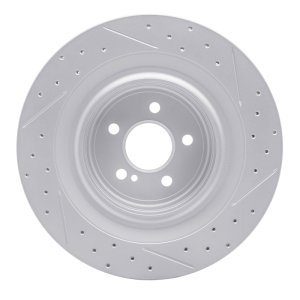 Mercedes-Benz E63 AMG Brake Rotor (1) - Rear Left - DFC - Geoperformance - Drilled & Slotted - `10-`18 Mercedes-Benz E63 AMG Brake Rotor (1) - Rear Left - DFC - Geoperformance - Drilled & Slotted - `10-`18