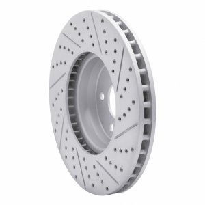 Mercedes-Benz E300 Brake Rotor (1) - Front Left - DFC - Drilled & Slotted - `15-`23 Mercedes-Benz E300 Brake Rotor (1) - Front Left - DFC - Drilled & Slotted - `15-`23