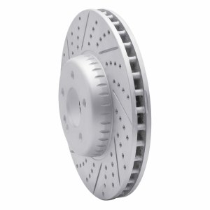 Mercedes-Benz E300 Brake Rotor (1) - Front Left - DFC - Drilled & Slotted - `15-`23 Mercedes-Benz E300 Brake Rotor (1) - Front Left - DFC - Drilled & Slotted - `15-`23