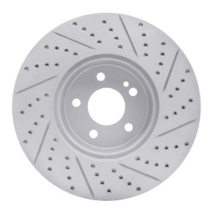 Mercedes-Benz E300 Brake Rotor (1) - Front Left - DFC - Drilled & Slotted - `15-`23 Mercedes-Benz E300 Brake Rotor (1) - Front Left - DFC - Drilled & Slotted - `15-`23
