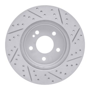 Mercedes-Benz E350 Brake Rotor (1) - Rear Left - DFC - Drilled & Slotted Geoperformance - `15-`23