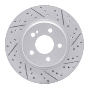 Mercedes-Benz E350 Brake Rotor (1) - Rear Right - DFC - Drilled & Slotted Geoperformance - `15-`23 Mercedes-Benz E350 Brake Rotor (1) - Rear Right - DFC - Drilled & Slotted Geoperformance - `15-`23