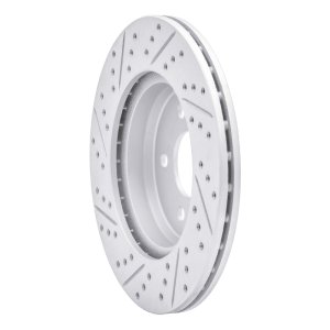 Mercedes-Benz E350 Brake Rotor (1) - Rear Right - DFC - Drilled & Slotted Geoperformance - `15-`23 Mercedes-Benz E350 Brake Rotor (1) - Rear Right - DFC - Drilled & Slotted Geoperformance - `15-`23