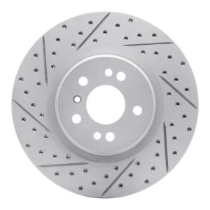 Mercedes-Benz R320 Brake Rotor (1) - Front Left - DFC - Geoperformance Rotor - Drilled & Slotted - `06-`12