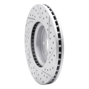 Mercedes-Benz R320 Brake Rotor (1) - Front Left - DFC - Geoperformance Rotor - Drilled & Slotted - `06-`12