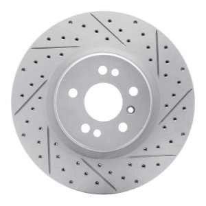 Mercedes-Benz R350 Brake Rotor (1) - Front Right - DFC - Drilled & Slotted Geoperformance - `06-`12
