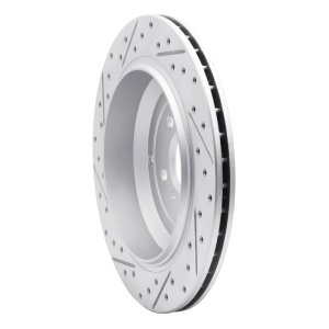 Mercedes-Benz ML450 Brake Rotor (1) - Rear Right - DFC - Geoperformance Drilled & Slotted - `06-`12