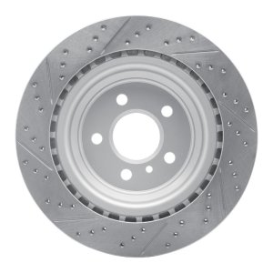 Mercedes-Benz Gle43 AMG Brake Rotor (1) - Rear Right - DFC - Drilled & Slotted Geoperformance - `12-`19