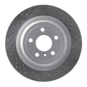 Mercedes-Benz Gle43 AMG Brake Rotor (1) - Rear Right - DFC - Drilled & Slotted Geoperformance - `12-`19