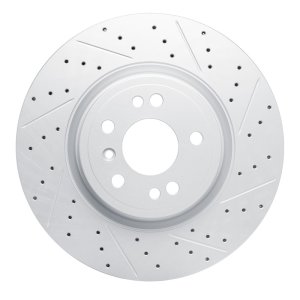 Mercedes-Benz Ml350 Brake Rotor (1) - Front Right - DFC - Geoperformance Drilled & Slotted - `12-`18