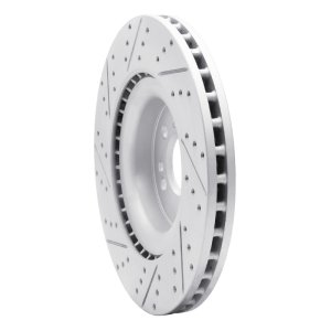 Mercedes-Benz GLS350D Brake Rotor (1) - Front Right - DFC - Geoperformance Drilled & Slotted - `13-`19