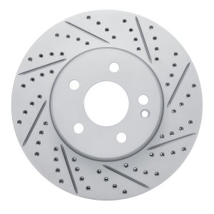 Mercedes-Benz Metris Brake Rotor (1) - Front Right - DFC - Drilled & Slotted Geoperformance - `16-`23
