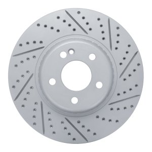 Mercedes-Benz Glc300 Brake Rotor (1) - Rear Right - DFC - Drilled & Slotted Geoperformance - `16-`23