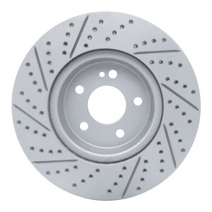Mercedes-Benz Glc300 Brake Rotor (1) - Rear Right - DFC - Drilled & Slotted Geoperformance - `16-`23