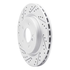 Mercedes-Benz Gla250 Brake Rotor (1) - Rear Left - DFC - Drilled & Slotted Geoperformance - `14-`19