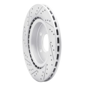 Mercedes-Benz Cla250 Brake Rotor (1) - Rear Right - DFC - Drilled & Slotted Geoperformance - `14-`19 Mercedes-Benz Cla250 Brake Rotor (1) - Rear Right - DFC - Drilled & Slotted Geoperformance - `14-`19