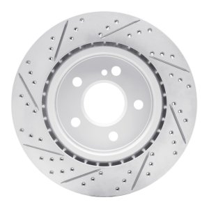 Mercedes-Benz Cla250 Brake Rotor (1) - Rear Right - DFC - Drilled & Slotted Geoperformance - `14-`19 Mercedes-Benz Cla250 Brake Rotor (1) - Rear Right - DFC - Drilled & Slotted Geoperformance - `14-`19